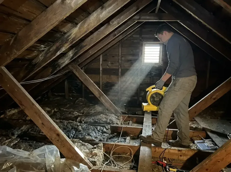 attic-water-damage-drying-proc-007 — frequently asked questions, Emergency Water Extraction & 24/7 Flood Response in Concord…